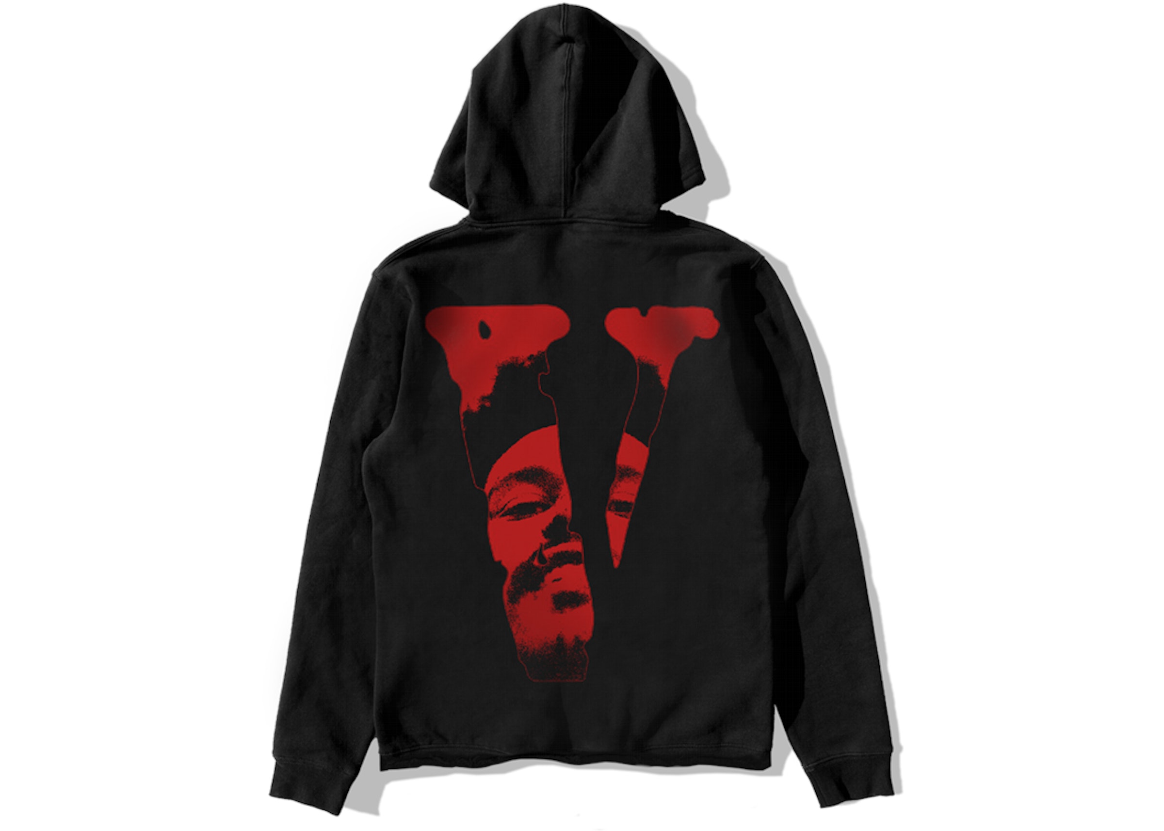 The Weeknd x Vlone After Hours Blood Drip Pullover Hood Black
