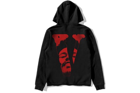 The weeknd x vlone after hours blood drip tee black sale