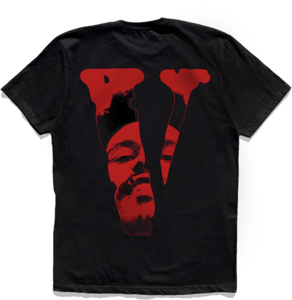The Weeknd x Vlone After Hours Blood Drip Tee Black Men's - SS20 - US