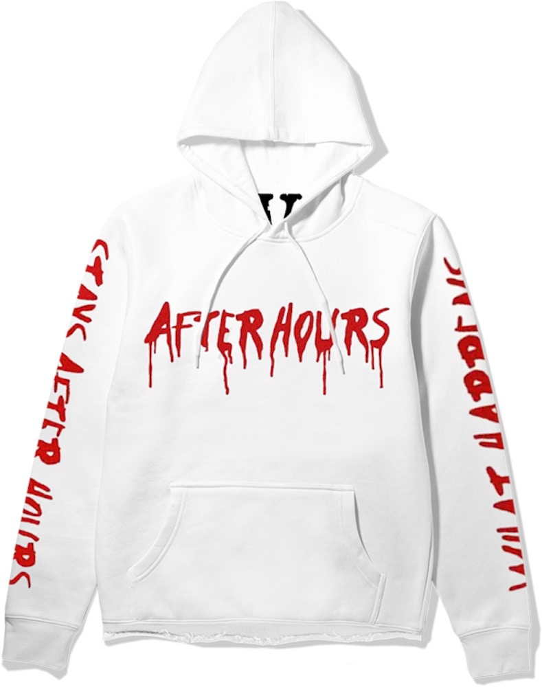 Weeknd x Vlone What Happens After Hours Pullover Hood White - SS20