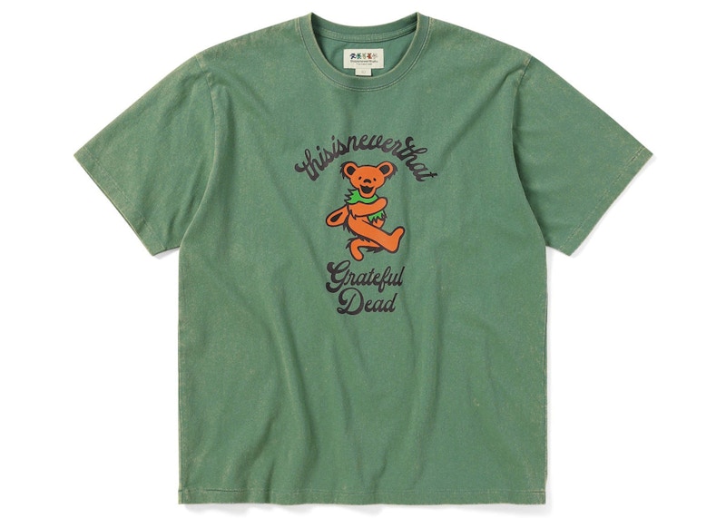 Thisisneverthat x Greatful Dead Good Ol' Dancing Bears Tee Moss