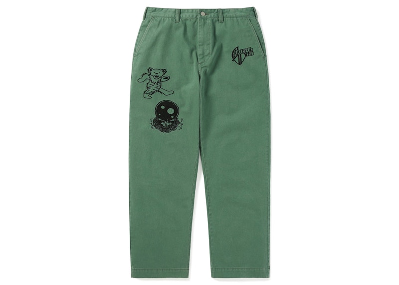 Thisisneverthat x Greatful Dead Iconography Work Pant Moss Men's