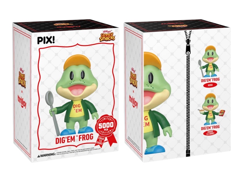 Thrilljoy PIX! Kellogg's Dig Em' Frog PIX2.0