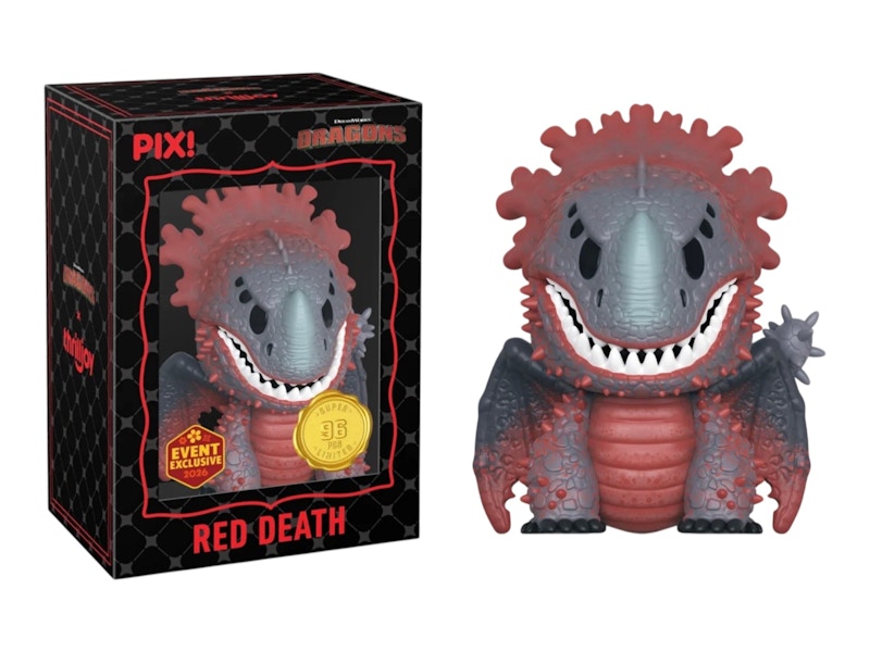 Thrilljoy PIX! Toothless Super Limited Chase (Red Death) PIX2.0
