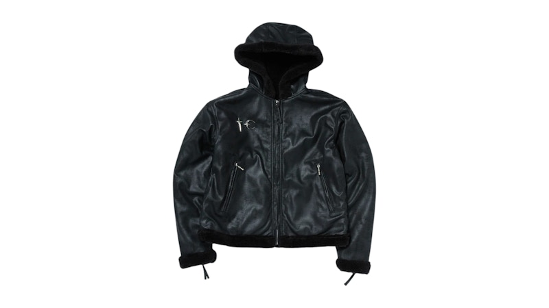 Thug Club TC Reversible Shearling Jacket Black