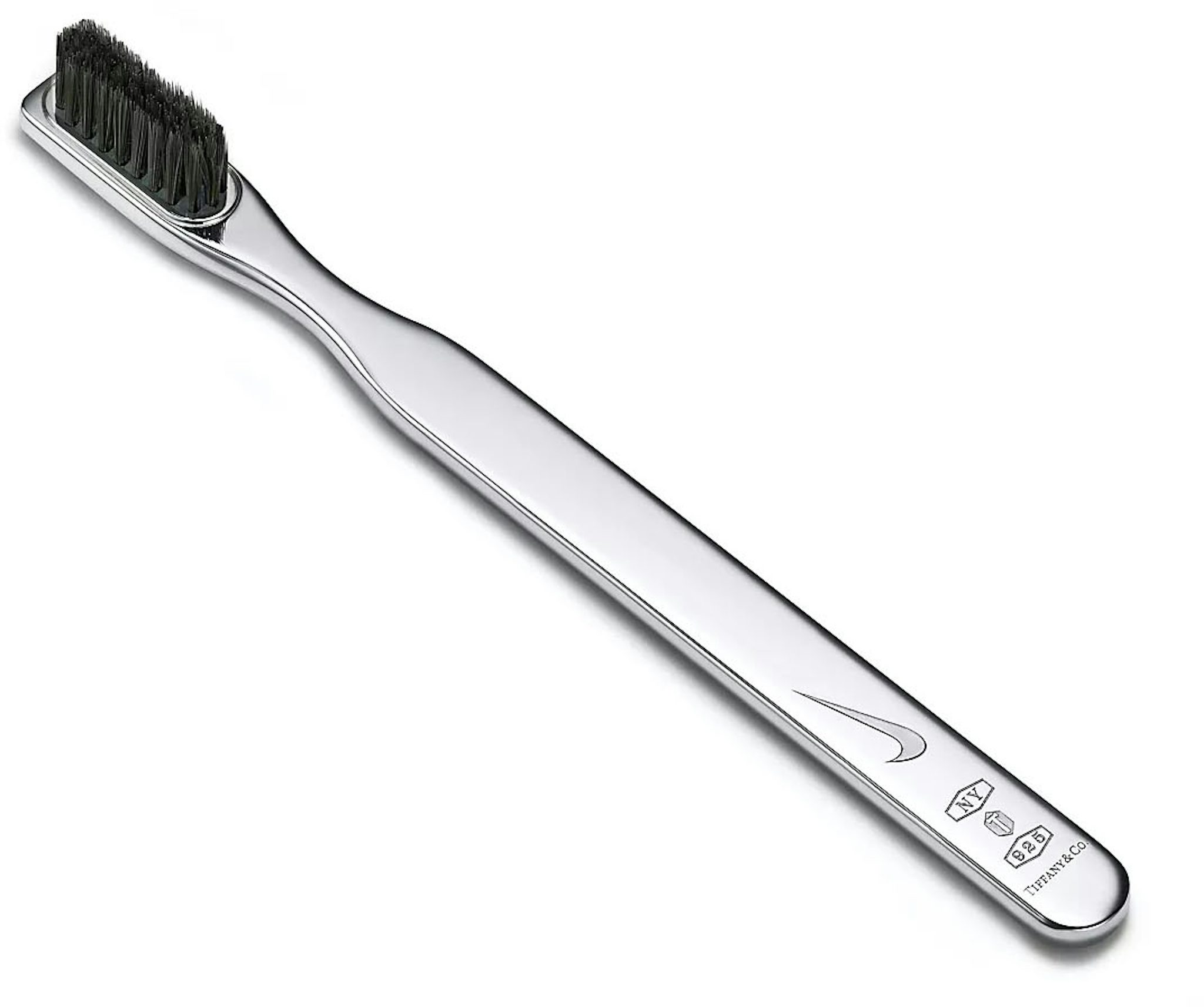 Lot - Tiffany & Co silver crumb brush