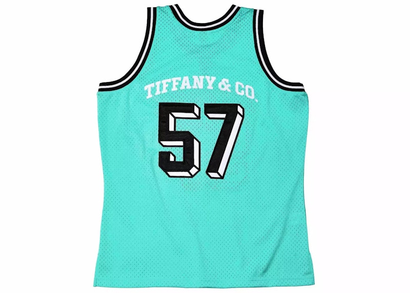 Tiffany & Co. x NBA x Mitchell & Ness Basketball Jersey Tiffany