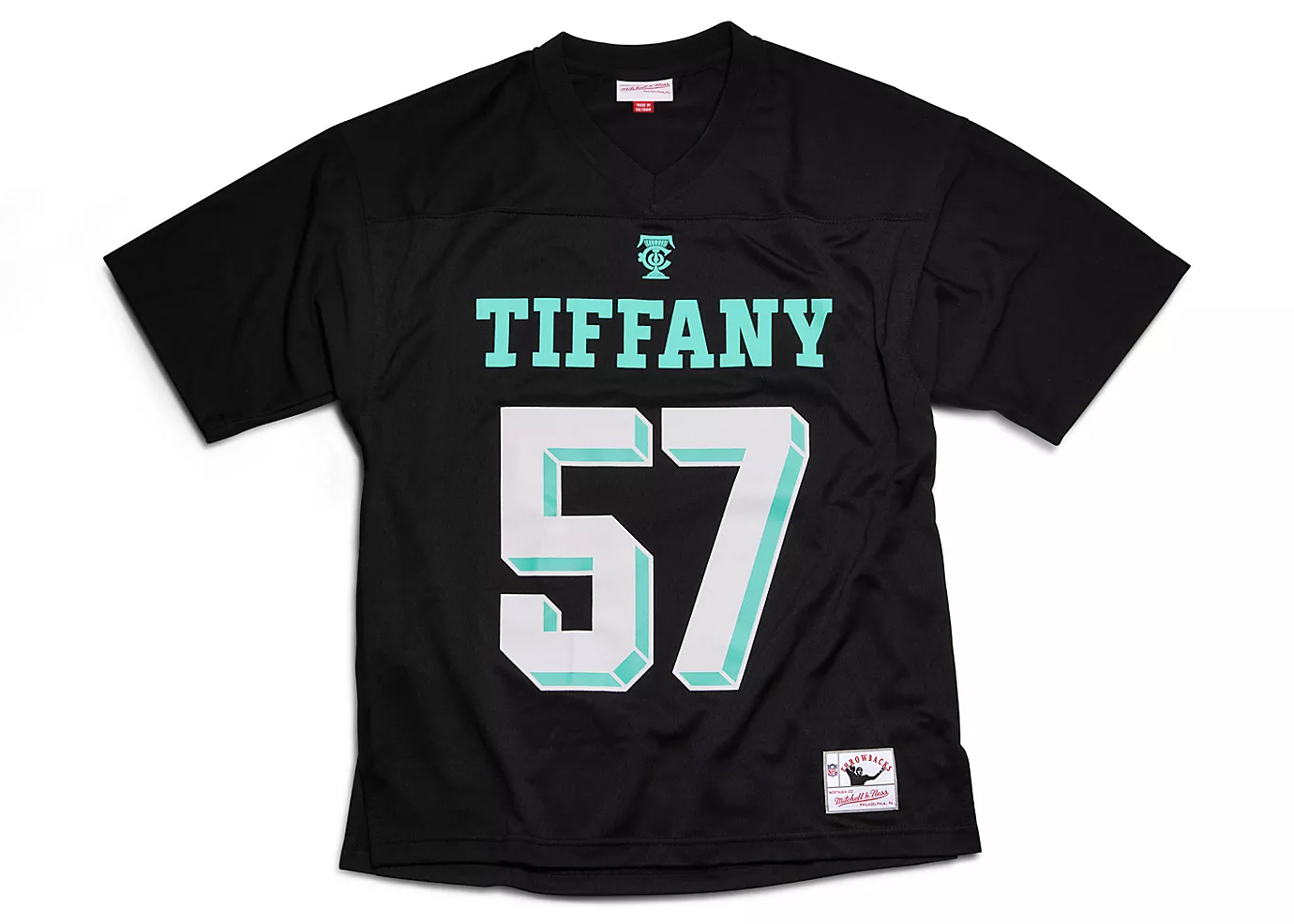 Tiffany & Co. x NFL x Mitchell & Ness Football Jersey Black