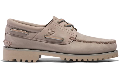 Timberland 3-Eye Lug Handsewn Boat Shoe Taupe Men's TB0A298Q-EO2