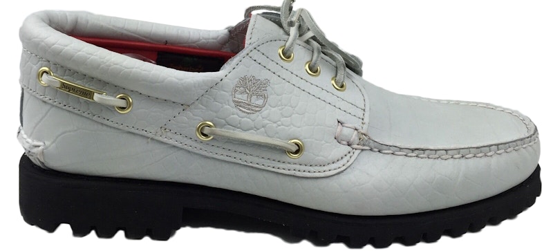 Timberland 3-Eye Lug Supreme White Croc - TB0A1H2U - US