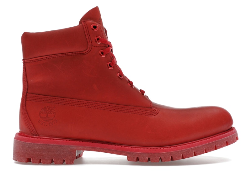 Timberland レッド Timberland(ティンバーランド) / 6INCH PREMIUM BOOT/6インチ