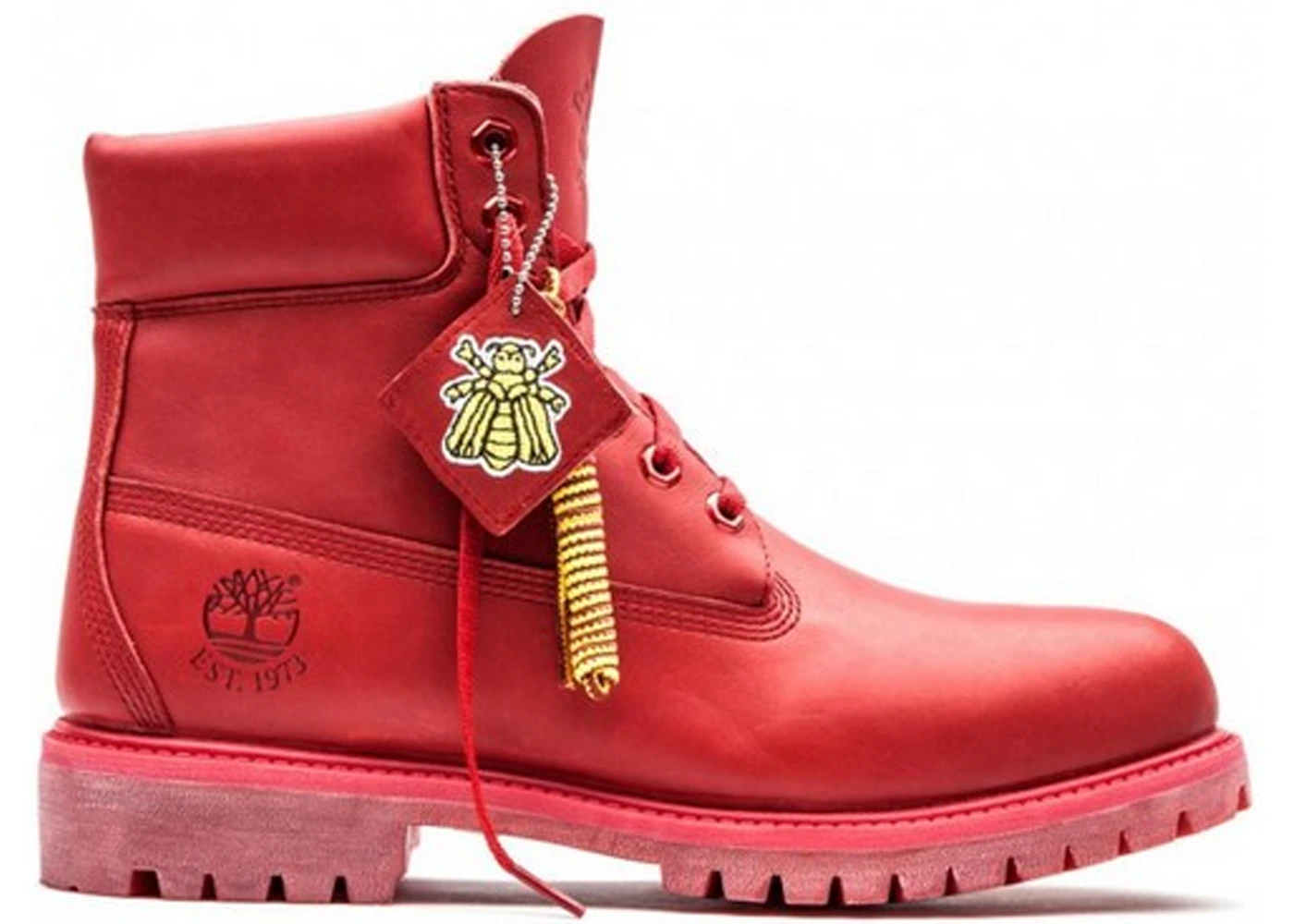 Timberland 6 hot sale red