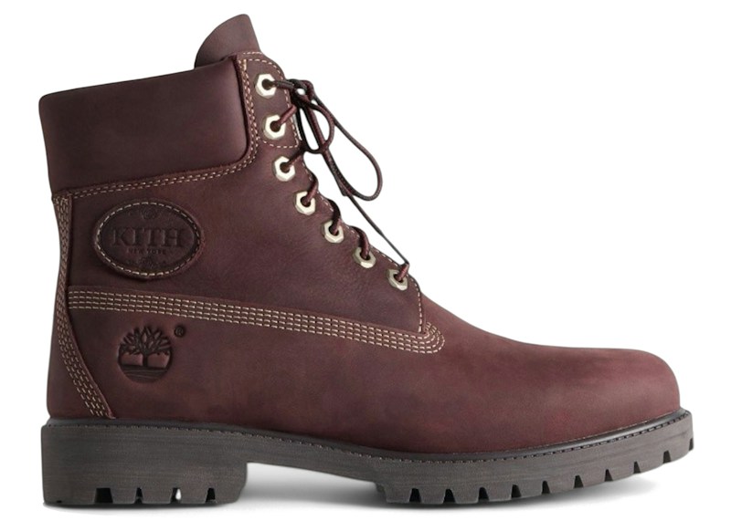 Timberland 6" Boot Kith Burgundy