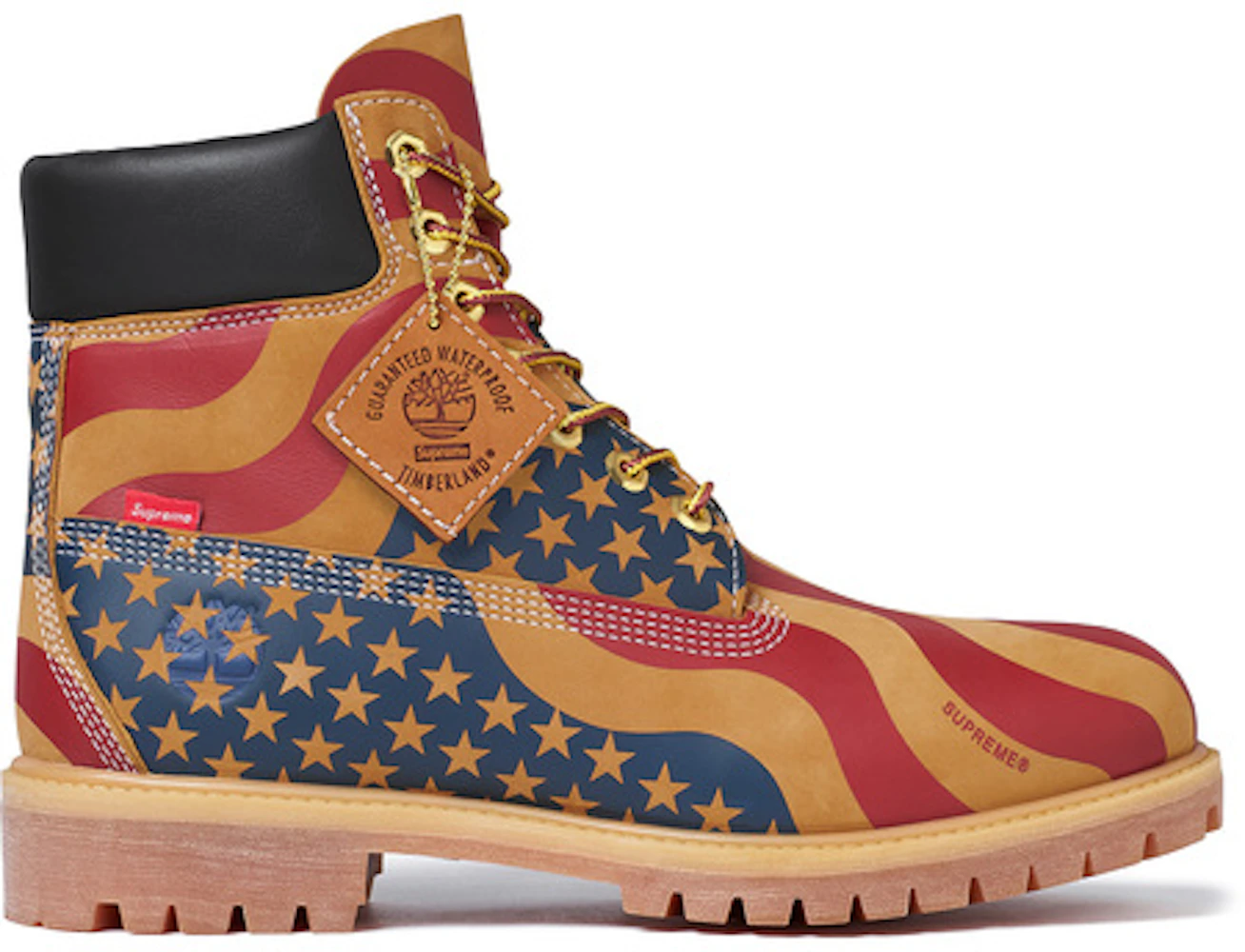 Dormido si si puedes Timberland 6" Boot Supreme Stars & Stripes Wheat Men's - TB0A1PHF - US