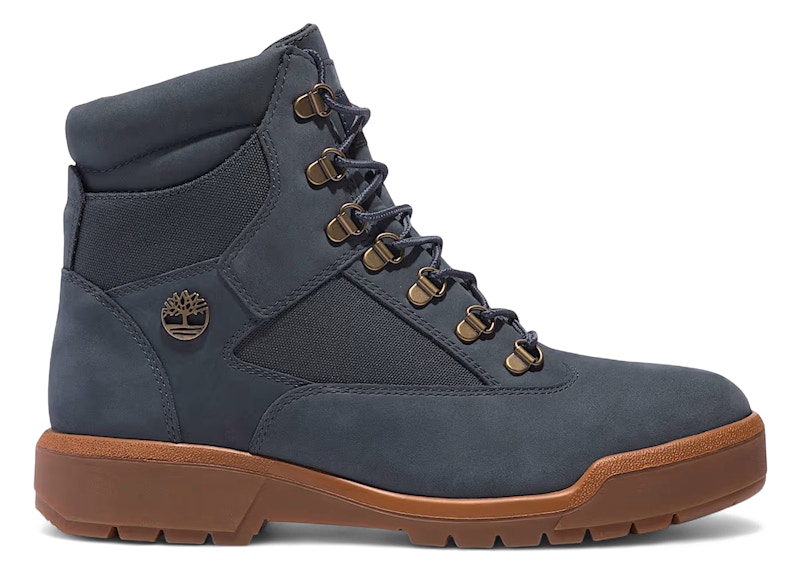 Botte de terrain Timberland de 6 pouces, bleu foncé