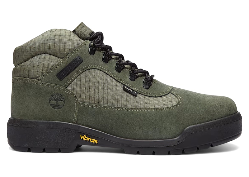 Timberland Field Boot Lace Up Gore-Tex Undefeated Medium Green