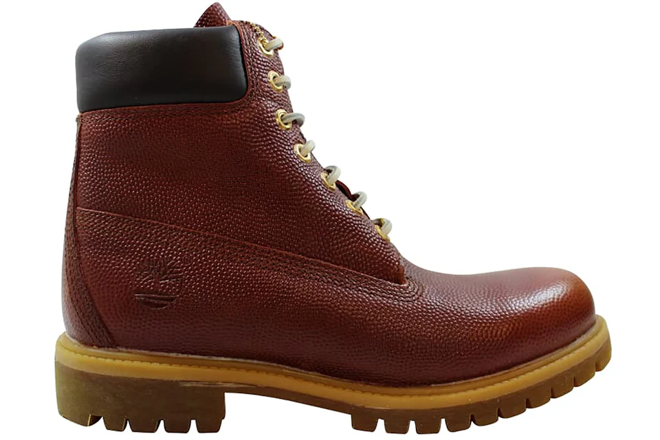 Football sales leather timberlands