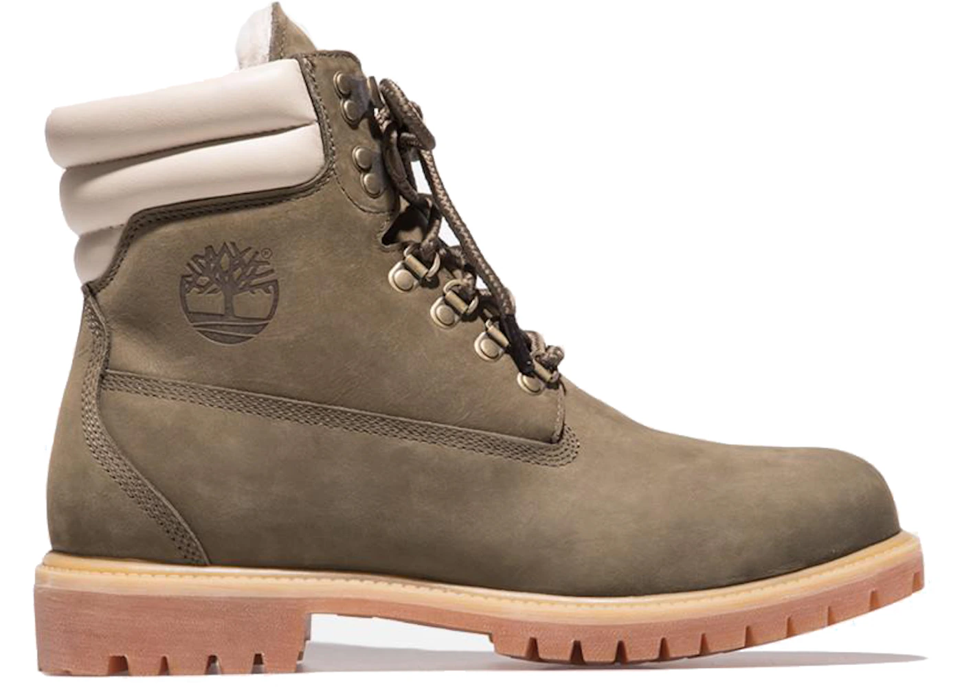 Timberland top olive boots