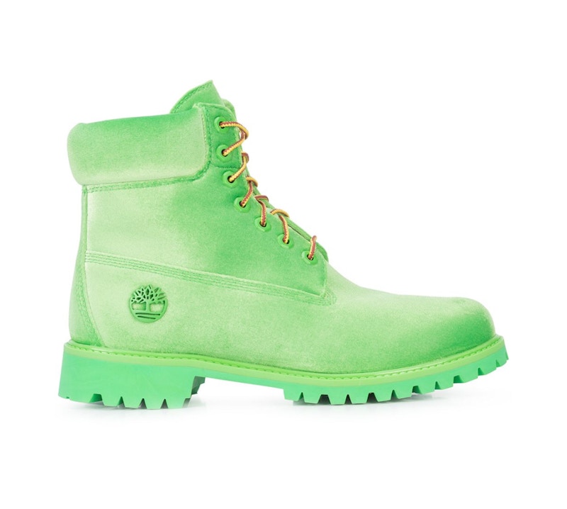 Off white on sale green timberlands