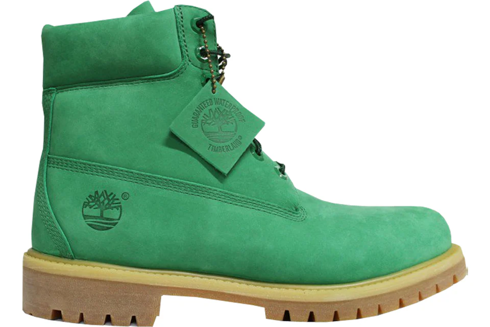 Timberland 6 inch premium green best sale