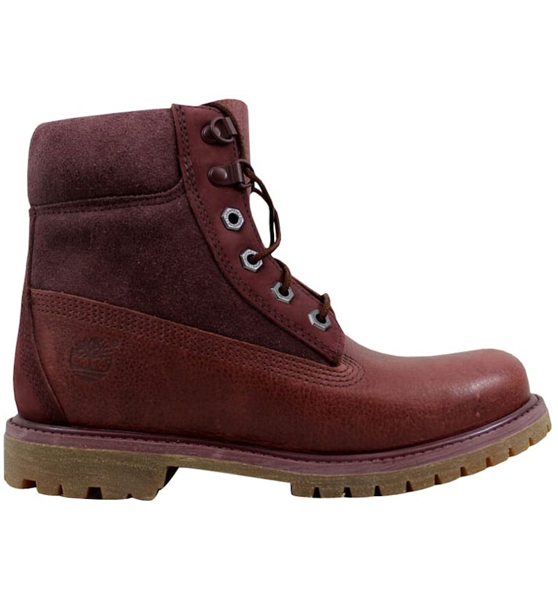 Premium Boot Timberland Maroon Timberland® Premium 6-Inch Lace Up