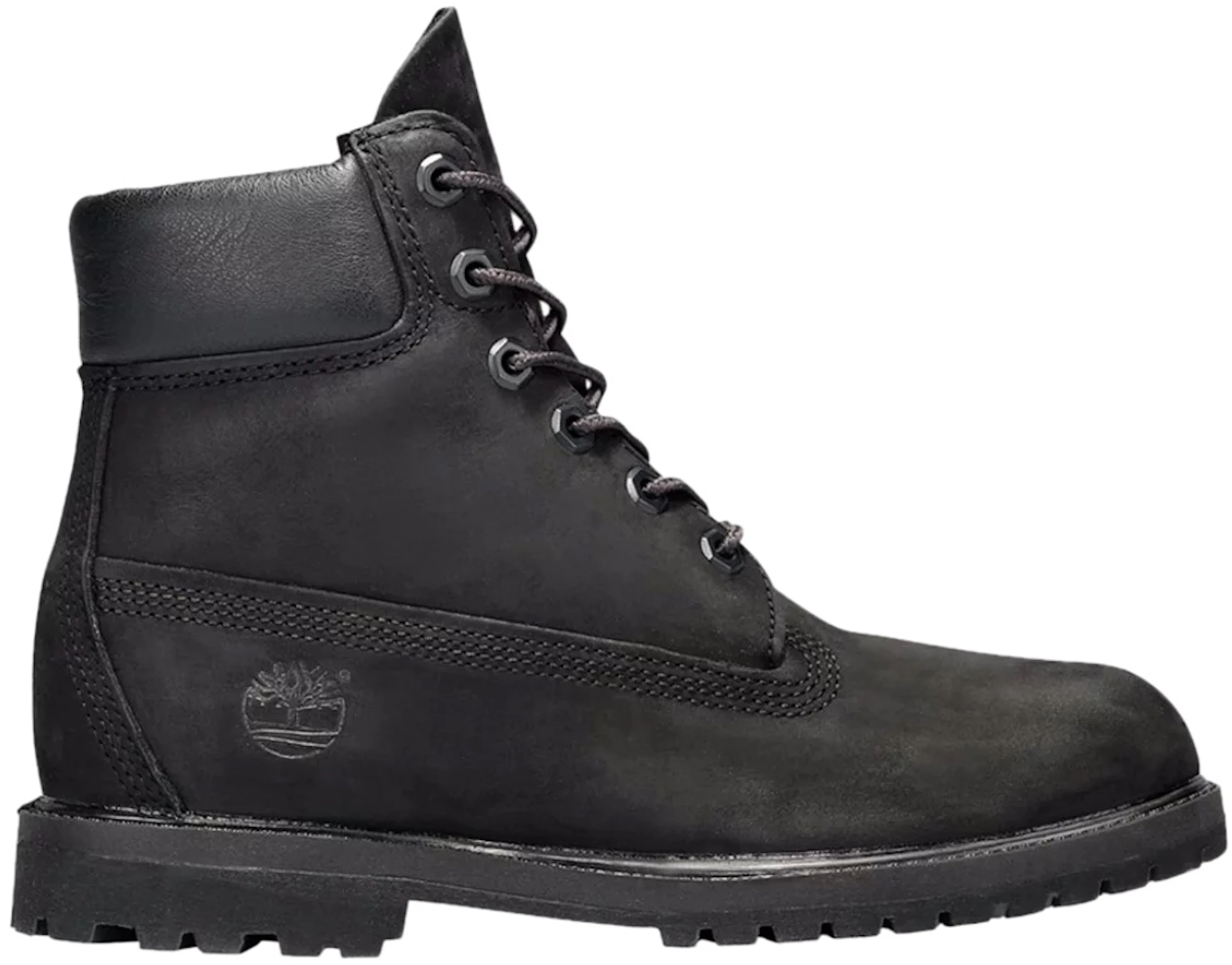 Timberland Inch Premium Waterproof Boots Black Nubuck (W) - TB08658A - ES