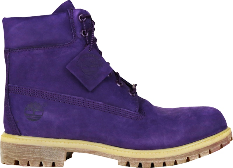 purple timbs mens