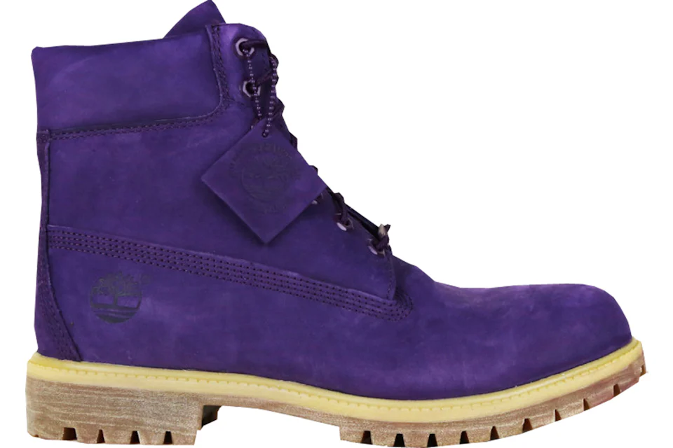 Purple timberland deals boots