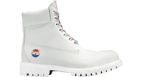 ティンバーランド 6 "ホワイト レインボー" Timberland 6" Boot "White Rainbow" 