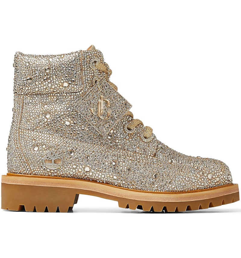 Timberland 6 Boot Jimmy Choo All Over Swarovski Crystal Embellishment Men s Sneakers US