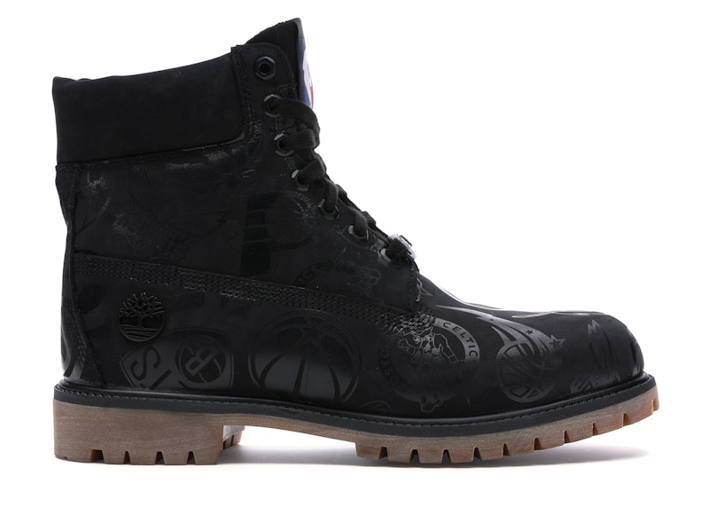 Black nba hot sale timberlands