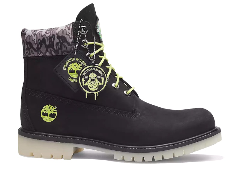 Timberland 6 Premium Waterproof Boot Ghostbusters Black Men s TB0A2P6WEER US