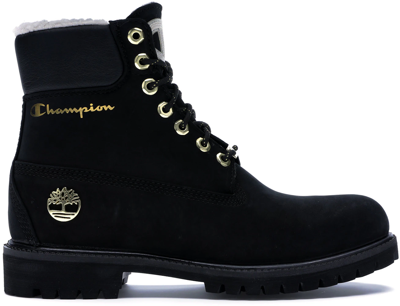 Timberland Shearling Boot Champion Black Men's TB0A1UD3001 -