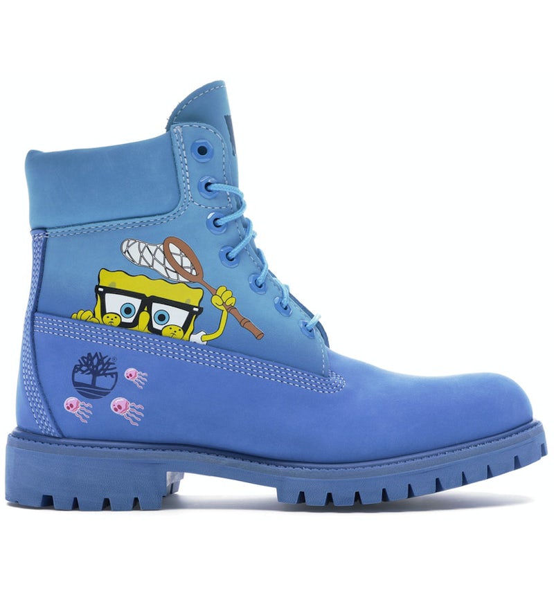 Timberland 6 Boot Spongebob Blue Men s TB0A22T4 J45 US