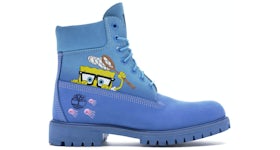 Timberland white top rainbow boots