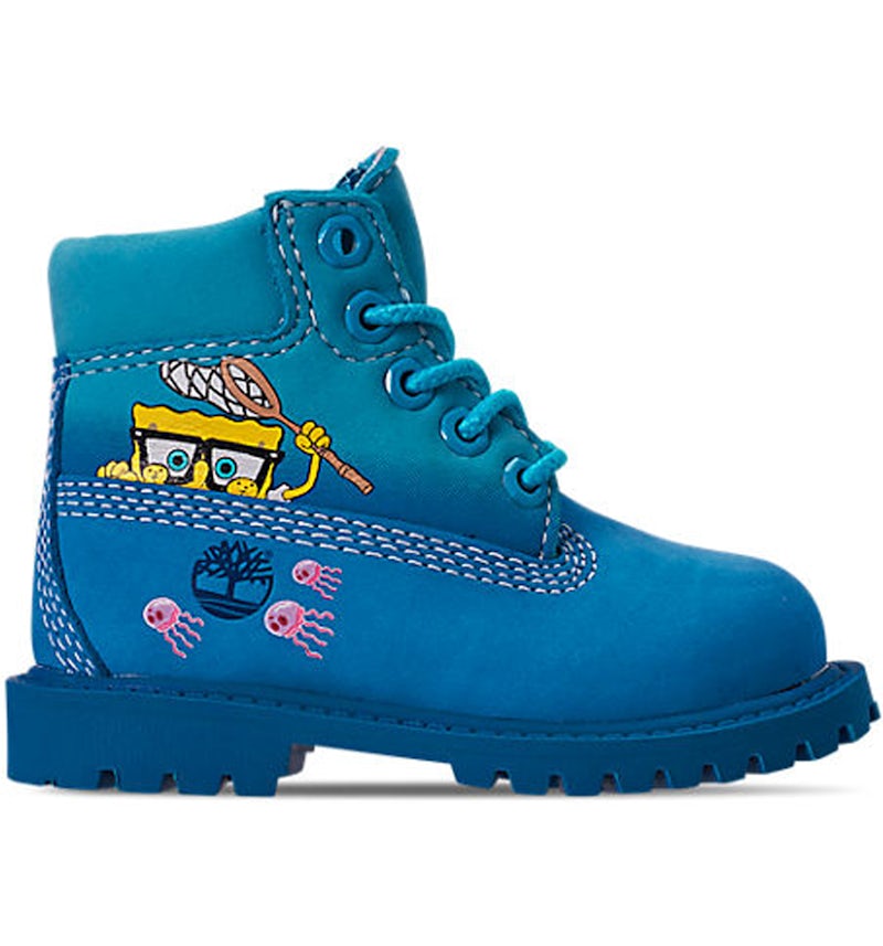 Timberland 6 Boot Spongebob Blue TD Sneakers US