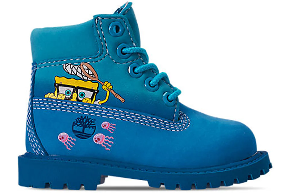 Timberland 6" Boot Spongebob Blue (TD)