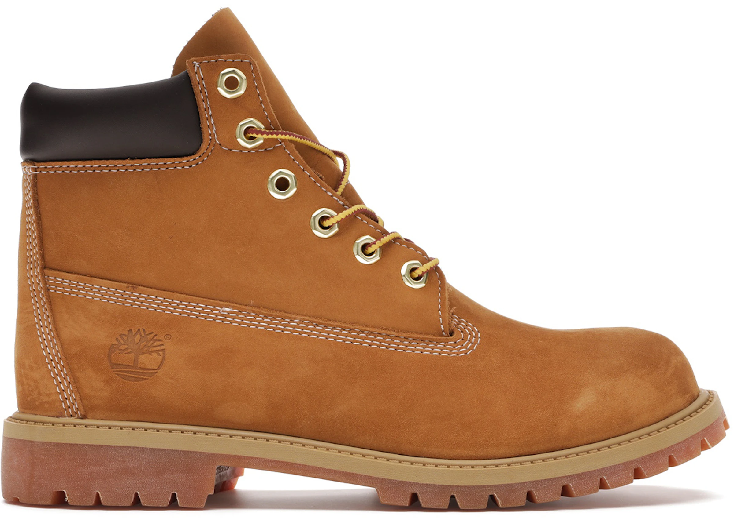 hulp in de huishouding Catena Glimmend Timberland 6" Boot Wheat (GS) - TB12909/TB012909-713 - US