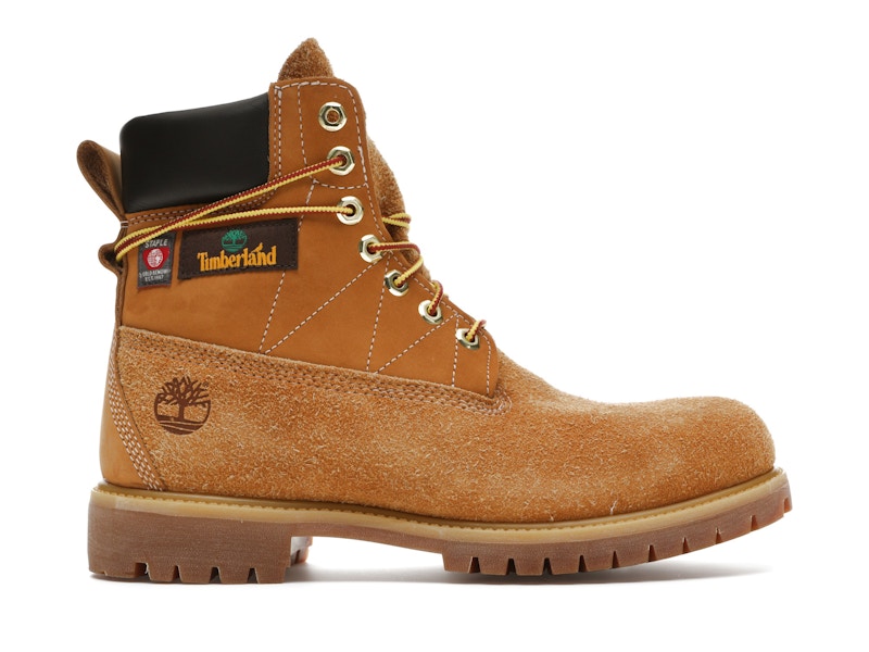 Pre-owned Timberland Men's 6" Boot Staple Sneakers In Wheat