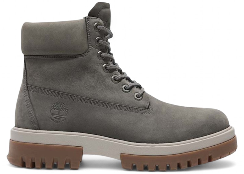 Timberland ARBOR ROAD A69BW グレー Timberland Arbor Road Mid Lace Up Waterproof Boot Medium Grey