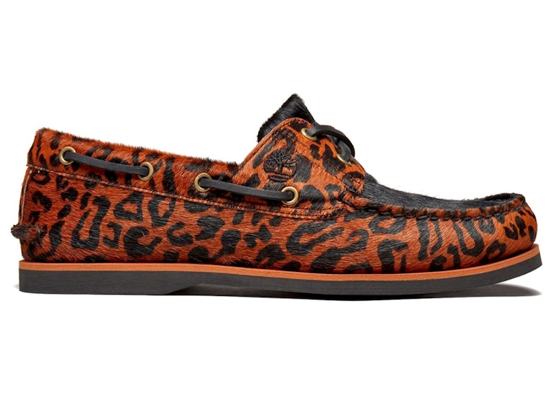 Timberland Classic Boat 2 Eye Wacko Maria Brown Leopard Men's - - US