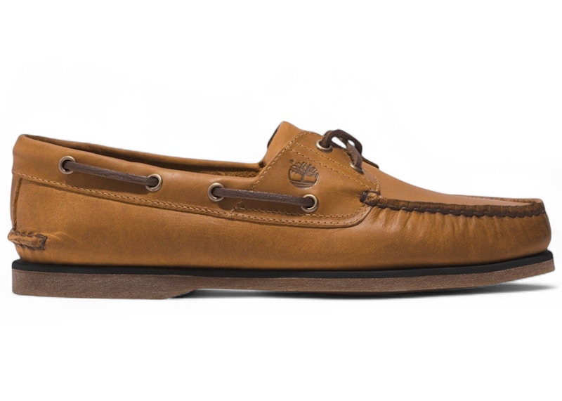 Pre-owned Timberland Men's Classic Boat Shoe Sneakers In Brown