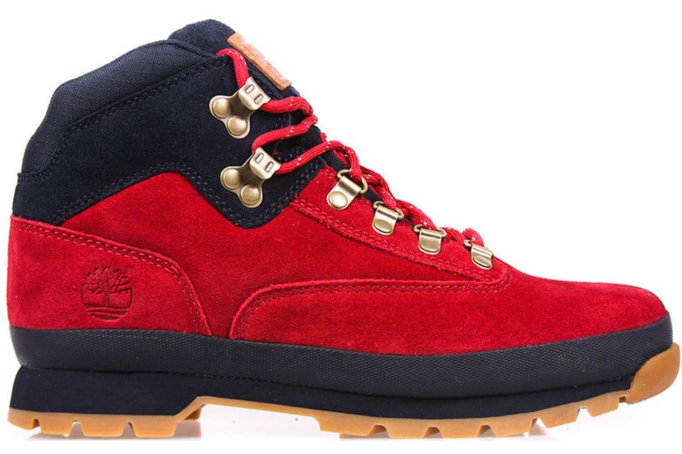 Timberland euro 2025 hiker red
