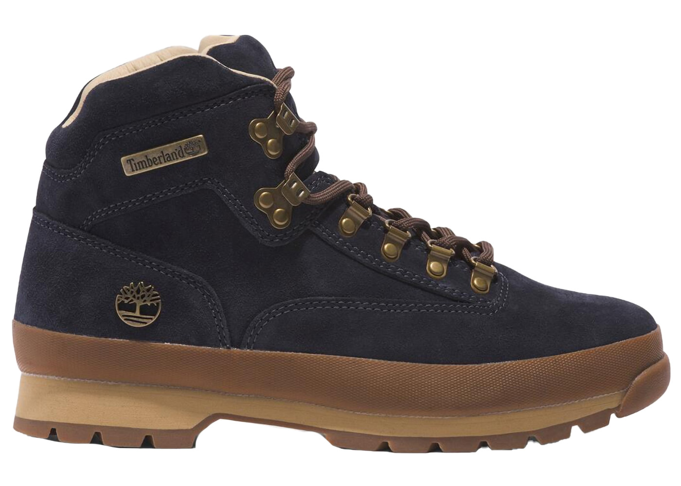 Timberland Euro Hiker Mid Lace Up Dark Blue Suede