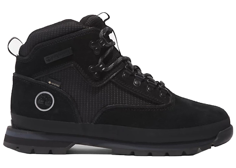 Timberland Euro Hiker Mid Lace Up Gore-Tex Black Suede