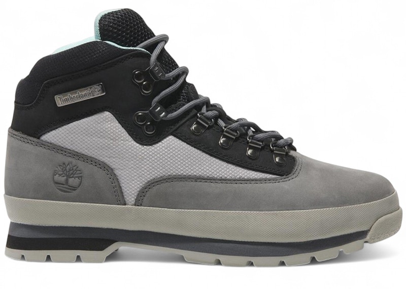 Pre-owned Timberland Men's  Euro Hiker Mid Sneakers In Medium Grey In Gray