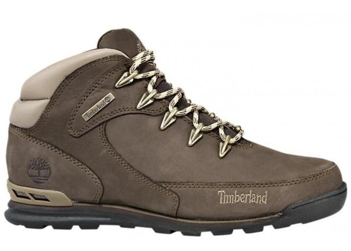Timberland Euro Rock Mid Hiker Medium Brown Nubuck Men's - TB 06823R 214 - US