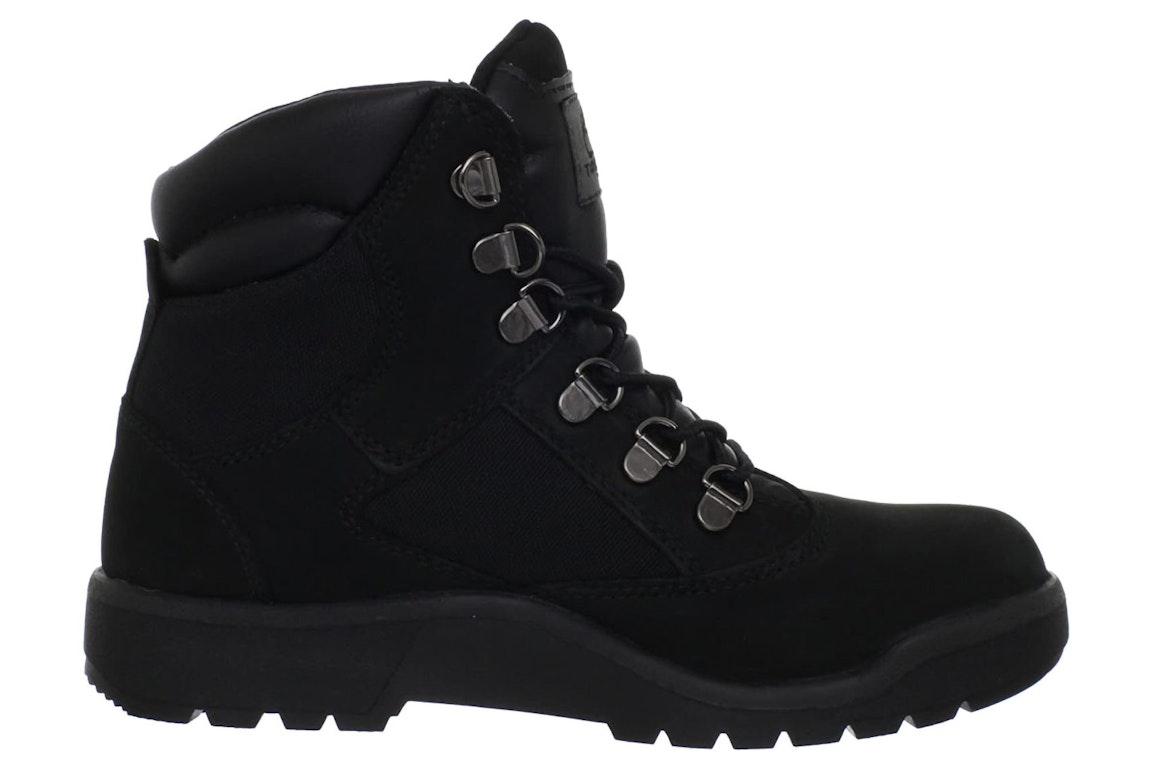 Pre-owned Timberland Field Boot Lace Up Black (gs)