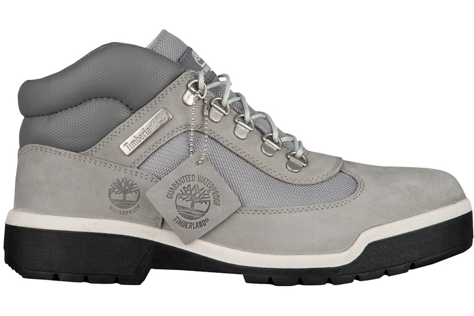 Gray timberland 2025 field boots