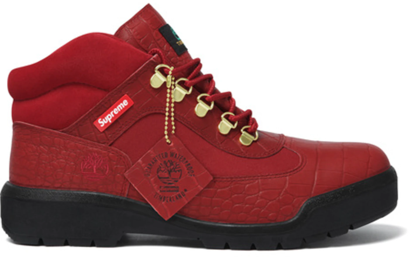 by te Beloved Timberland Field Boot Supreme Red Men's - - US